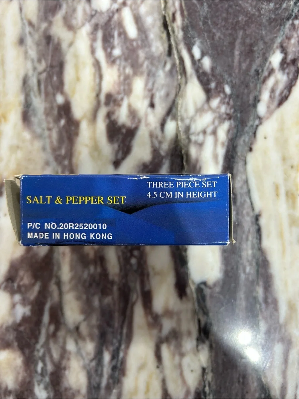 Vintage Mini Salt and Pepper Shakers 3 Piece Set